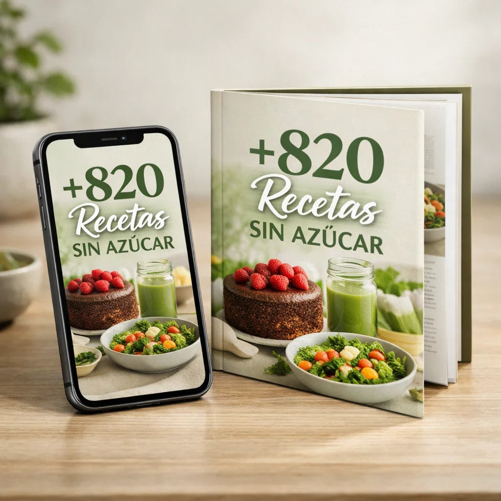 🥞820 recetas saludables sin azucar